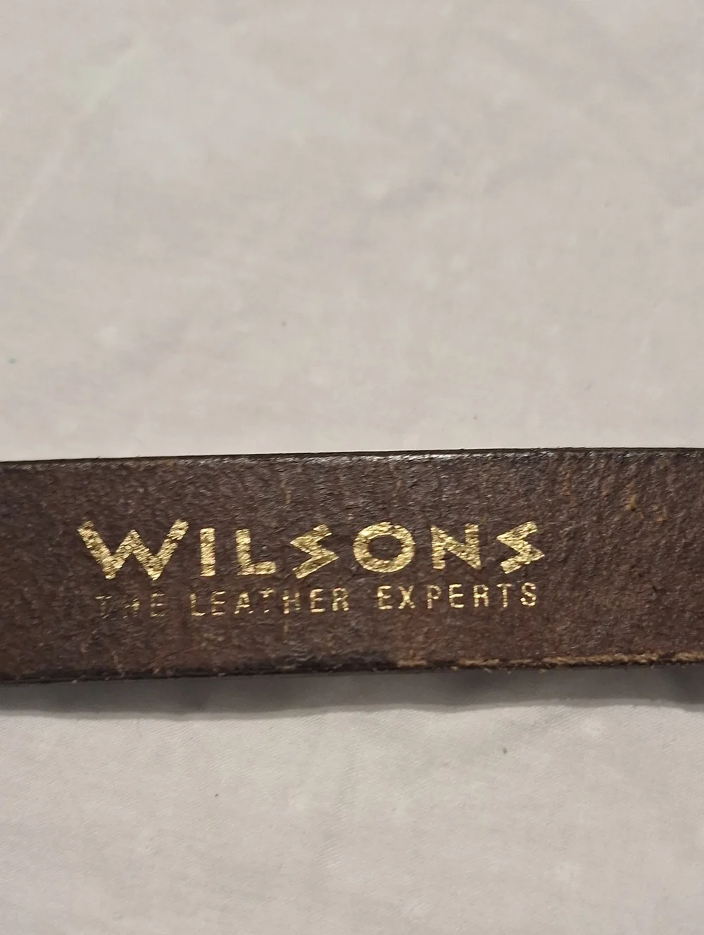 Wilsons Leather slim brown